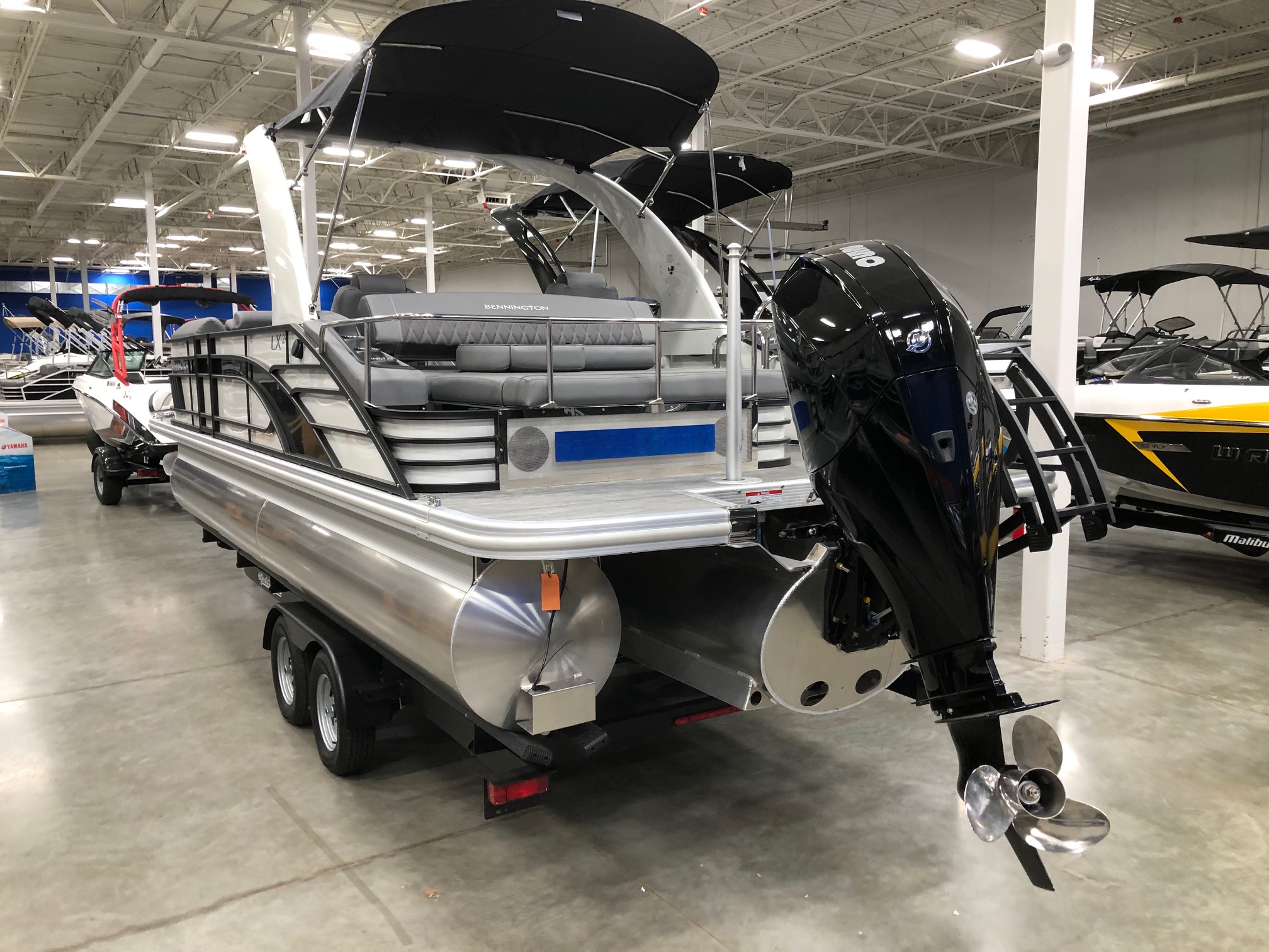 2022 Bennington 24 LXSBA(Swingback) Arch Tritoon With Mercury 250