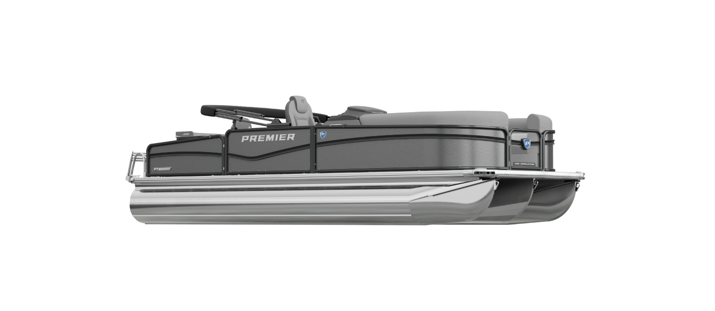 2024 PREMIER 230 SUNSATION REAR LUXURY ANGLER PTX TRITOON Pontoon1